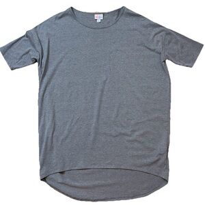 Lularoe Solid Grey Irma Tunic Large